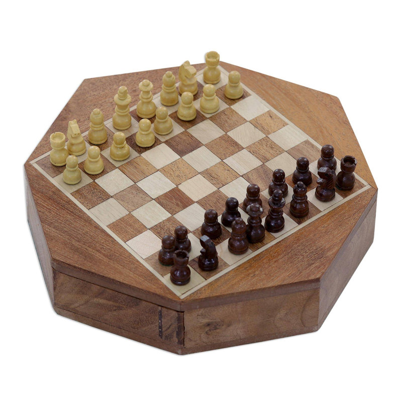 Tonasket Union Rustic Solid Wood Chess