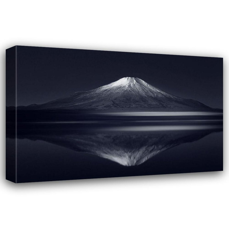 Art sur toile tendu Loon Peak® Suzaki, Takashi, Reflection Mt. Fuji, H 17 po x l 24 po