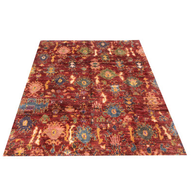 Albirda Wool Southwestern Indoor Rug