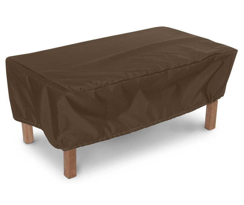Housse de repose-pieds/petite table rectangulaire Weathermax™, H 17 po x l 19 po x P 25 po, Gris