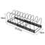 Metal Rectangle Free Standing Pot Rack