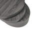 TABLE BASSE MODERNE ROTATIF - Noir mat