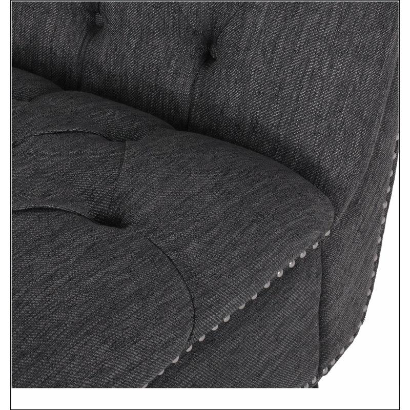 CHAISE LUNGE, Gris anthracite
