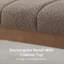 Boucle Upholstered Bench-122712865