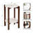 Round Tiered Marble Side Table-646470802