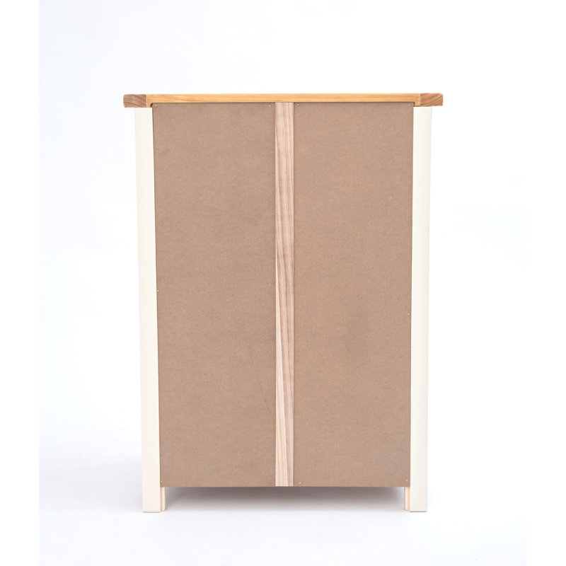 70 cm W Chest of 4 Drawers, White