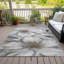 Tapis argenté intérieur / extérieur lavable à la machine Xhevrie-111925259