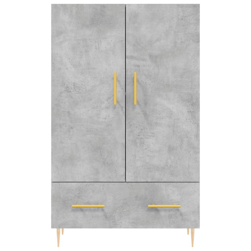Ried 69.5cm Sideboard, Concrete Oak