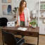 Bureau à domicile 3 tiroirs Martha Stewart-89946228