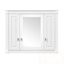 Wall Cabinet with Mirror and Shelves-386620616