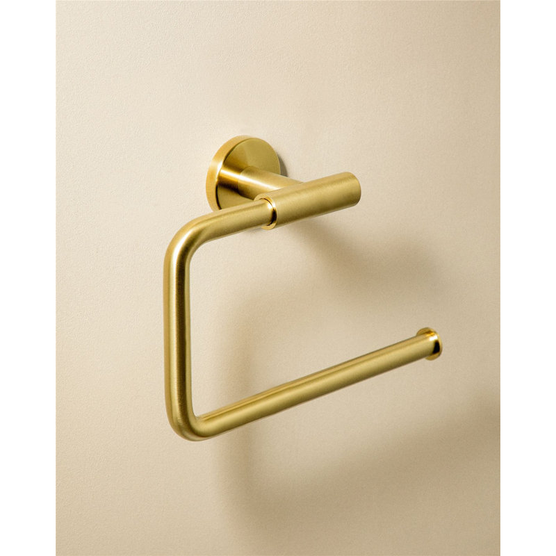 Danielis Towel Ring, Brushed Gold
