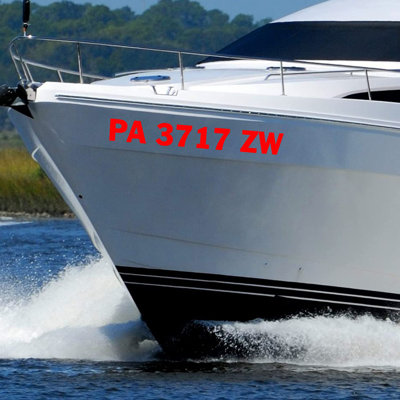 Adhésif décoratif bateau
