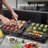 1200W Adjustable‑Temp 4‑Slice Panini Press Grill