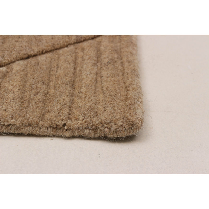 Tapis brun clair Kashkuli Gabbeh 6 pi 7 po x 9 pi 4 po
