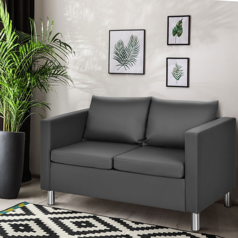 Gavalas 2 Seater Cotton Blend Loveseat