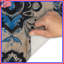 Tapis de bain à motif floral complexe-1759667784