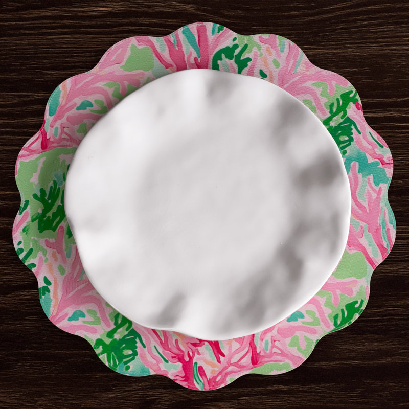 Vida Vinyl Round Placemats
