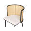 Alnora 45cm H Linen Upholstered Spindle Side Chair-1356497164