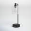 19inch Black Table Lamp with Wireless Charging pad