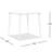 Everly Round Woven Patio Coffee Table