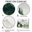 «Green Green Winter Forest Lake Landscape», ensemble d'art mural forêt d'hiver-1594267622-1594267621-1594267624