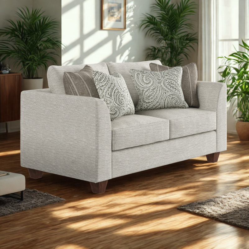 Homecoming Stone Loveseat , Beige Revolution Performance Fabrics®, Gray/Brown Polypropylene