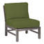 Club Teak Sectional Slipper Chair-83260246-83260248-93646998