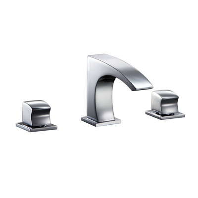 Widespread 2-handle Bathroom Faucet with Drain Assembly