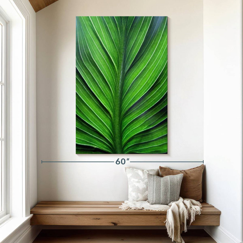 Harnek Leaf Lines, 51" H x 34" W