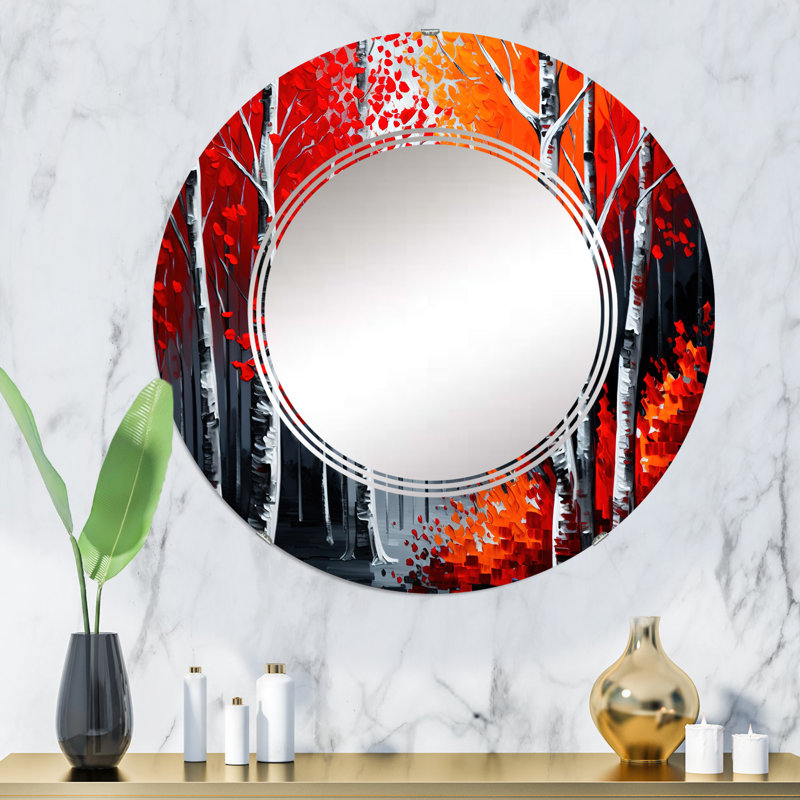Miroir mural Ofelya, 32 po x 32 po