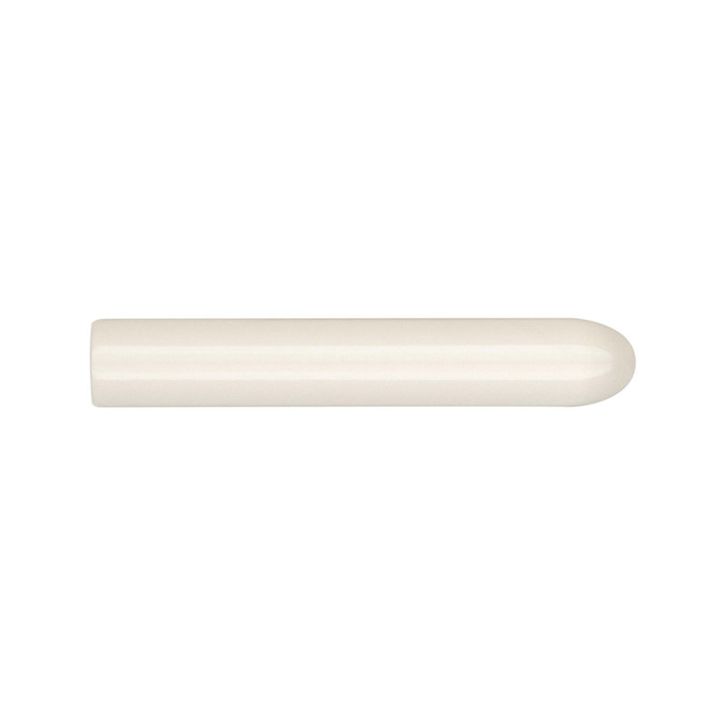 Carreau de céramique quart de rond 6 po x 1 po Nantucket, Biscuit