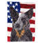 2 côtés en polyester de 2 côtés american drapeau de jardin-1288238576