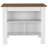 Sierra 7-Shelf 4-Door 2-Piece Kitchen Set, Upper Wall Cabinet And Kitchen Island White-1099133441