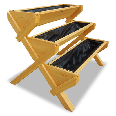 Cailidh Wood Elevated Planter