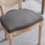 Meuble, ensemble de 2 chaises de salle à manger à dossier en rotin avec cadre en bois massif de style français-402680339