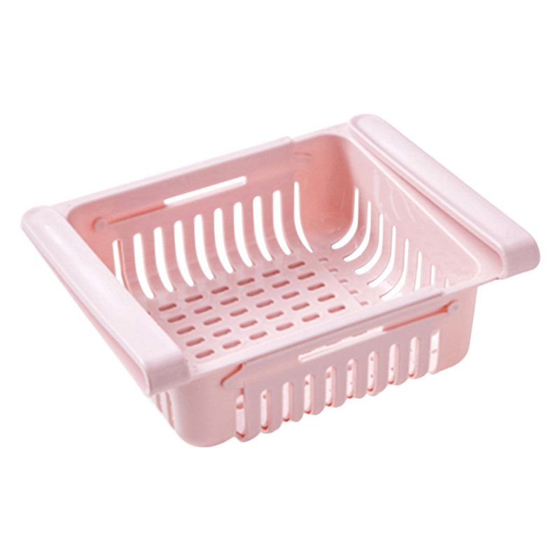 Pull-out Refrigerator Storage Box Food Organizer Drawer Shelf Proper