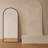 Arched Metal Oversized Full Length Mirrors Wall Mirrors with Stand-1728060874-1681499477