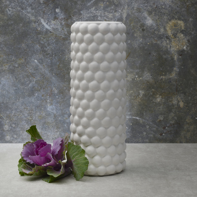 Elements Ceramic Table Vase, 16" H x 5.91" W x 5.91" D