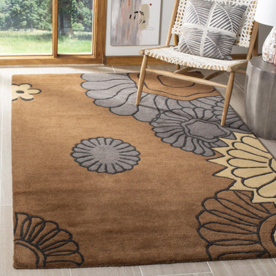 Soho Hand Tufted Wool Floral Rug