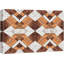Motif de bois brun à motif de losanges, art moderne, art mural occidental, chambre à coucher sur toile-93389338-93389333