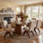 Modern Upholstered Parsons Chair Linen Fabric Tufted Dining Chairs Armless Side Chair Vanity Chair-112556278