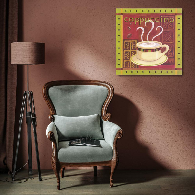 Cafe Exotica IV, 15" H x 15" W