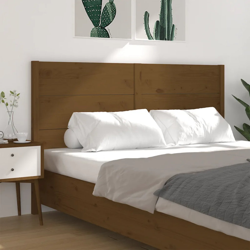 Manseau Solid Wood Headboard, Natural, 81 x 100 cm