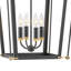 Luminaire suspendu avec chandelle 4 lumières Selby-1304870947