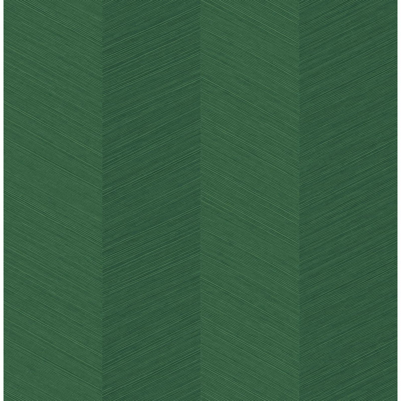 Chevron Vinyl Peel & Stick Wallpaper Roll, Banana Leaf