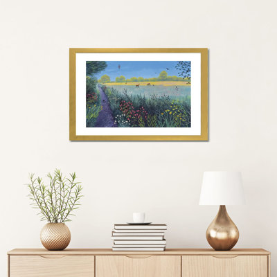 "Down Summer Lane" par Jo Grundy, reproduction d’art