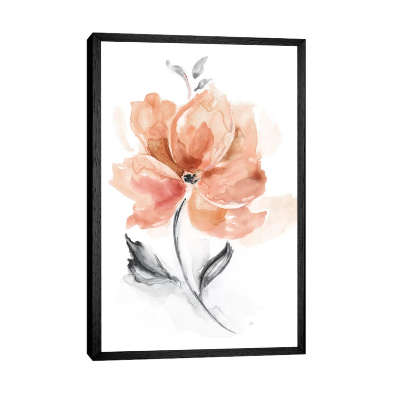 Soft Sensation I by Nan - Print on Canvas, Black Framed, 101.6 cm H x 66.04 cm W
