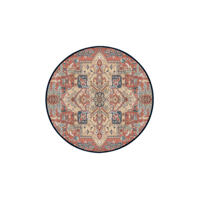 Fitor Hand Loomed Washable Oriental Indoor Rug