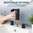 Modern 2 Handle Waterfall Bathroom Faucet