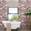 Papier peint auto-adhésif Peel and Stick Red Brick